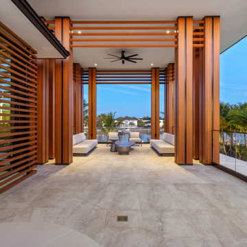 Luxury Balcony at Sunset