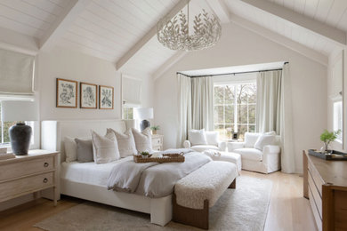 Example of a french country bedroom design in Nashville