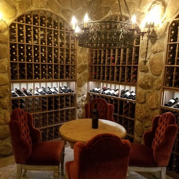 Huntington Beach Basement Wine Cellar