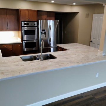 Kitchen-Corian Dune Prima