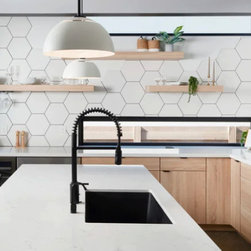 Paros White Hex 8-1/2x10 Porcelain Tile - Tile
