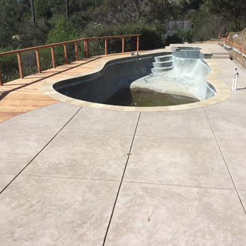 Residential Pool Remodel - Fiberglass Finish - SF Bay Area, CA