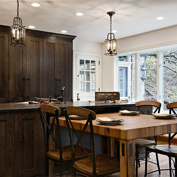 Artisan Tudor with Quartersawn Oak and Custom Butcher Block
