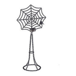 Web Tealight Tower - Short - Holiday Decorations