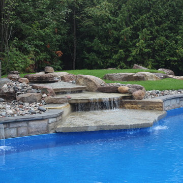 Custom Backyard and Pool