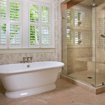 Transition of Tradition Master Bathroom