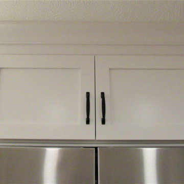 Bedford, Transitional White and Cherry Kitchen