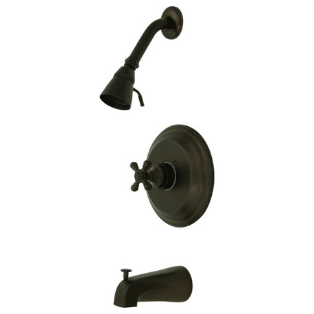 Kingston Brass Tub and Shower Faucet, Oil Rubbed Bronze