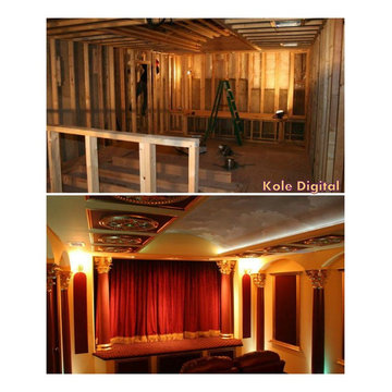 Before and After - Home Theater