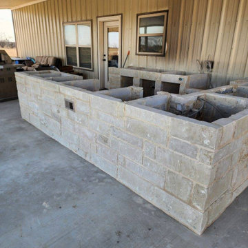 DFW Pool Experts Outdoor Kitchen Duty