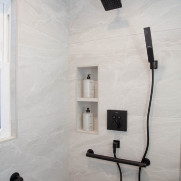 Contemporary Guest Bathroom San Diego