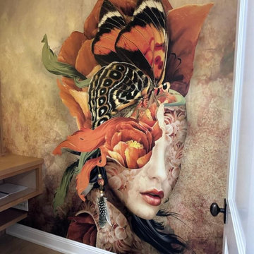 Sacramento Residential Wallpaper Installation