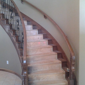 Walnut Stair Case