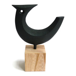 Cast iron ornament bird Kiji - Home Decor