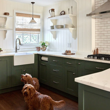 The Classic Cottage Revival Kitchen