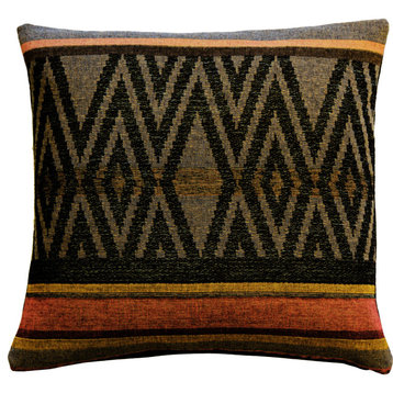 Pillow Decor - Kilim Country 19 x 19 Tapestry Throw Pillow