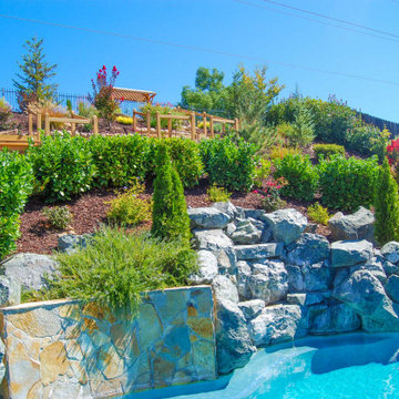 Terraced Backyard
