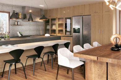 Inspiration for a dining room remodel in Other