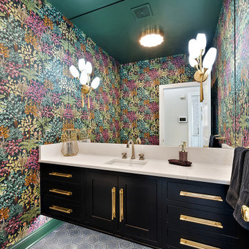 Showplace Inset Laundry Room and Half Bath