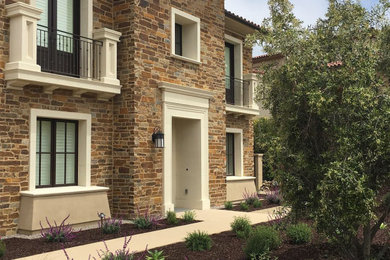 Home design - mediterranean home design idea in San Diego