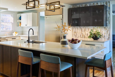 Trendy kitchen photo in Boston