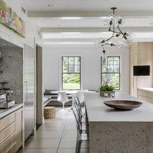 recessed kitchen