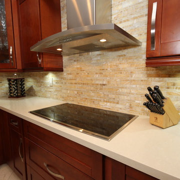 Contemporary Kitchen with a Rustic Touch - Doral, FL