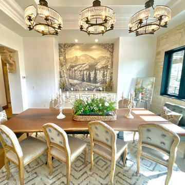 Parade of Homes: Dining Room Mural