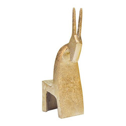 Worlds Away - Worlds Away York Antelope Figure - Decorative Objects And Figurines