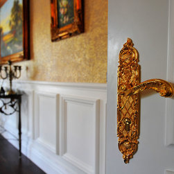 House door hardware. Luxury series. - Doorknobs