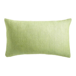 EUROPEAN FLAX LINEN PILLOW COVER &ndash; LEAF KIDNEY - Decorative Pillows