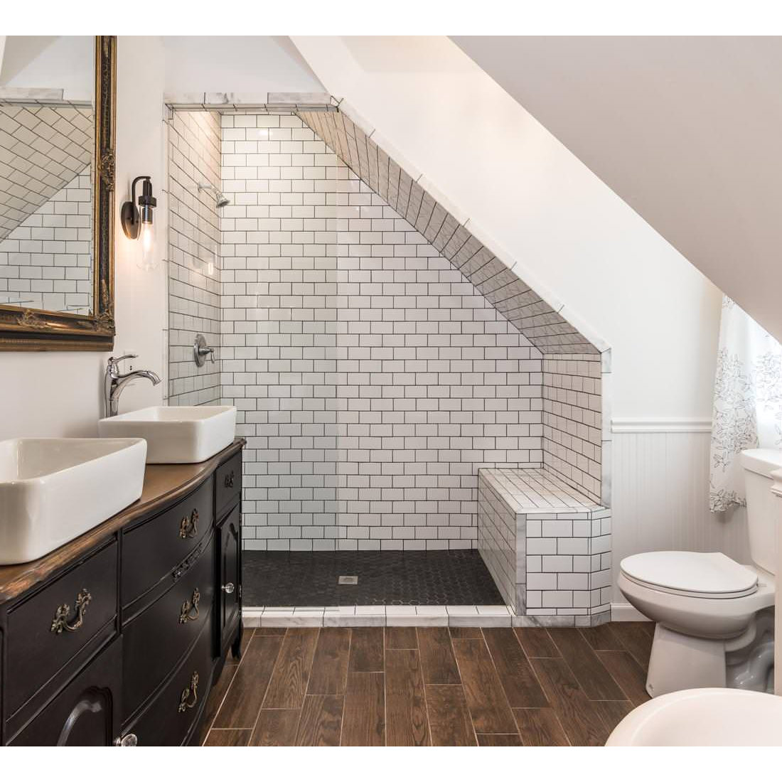 Eclectic Gable Bath
