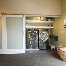 Laundry closet