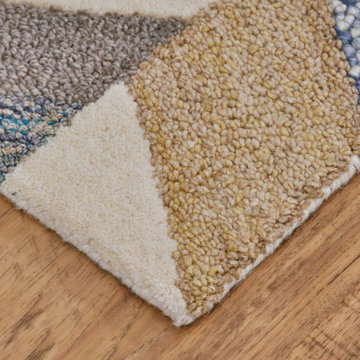 Binada Area Rug - Gray/Gold