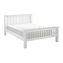 Burford Painted Shaker 4ft6 Double Bed - Panel Beds