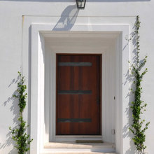 Frente casa material