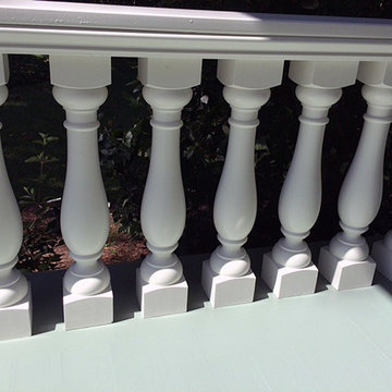 Princeton Porch Balustrade with Boral TruExterior FlyAsh Balusters