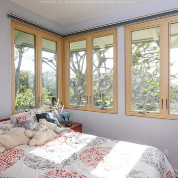 Terrific Bedroom with New Wood Interior Windows - Renewal by Andersen Bay Area, 