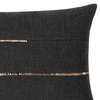 Micro Fringe Carbon Indoor/Outdoor Performance Lumbar Pillow, 12"x20"