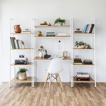 Prince Desk Shelf – White Frame