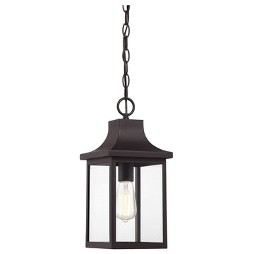 Savoy House Meridian 1-Light Outdoor Chandelier M50052ORB, Oil Rubbed Bronze