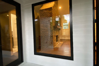 Example of a trendy exterior home design in Atlanta