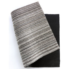 Contemporary Rugs Chilewich Shag Floormat - 36" x 60", Birch