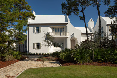 Example of an exterior home design in Other