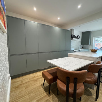 Handleless Kitchen Worcestershire
