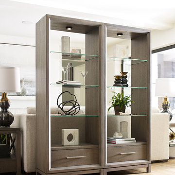 RACHAEL RAY HOME - HIGHLINE BUNCHING DISPLAY CABINET