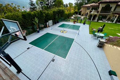 SNAPSPORTS® Backyard Court with a view. Multi-Sports