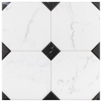 Betera Porcelain Floor and Wall Tile, Blanco