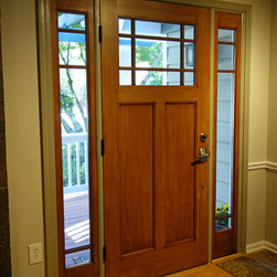 Craftsman Style Front Door - Home Improvement