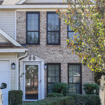 Lovely Brick House with New Black Windows - Renewal by Andersen Georgia